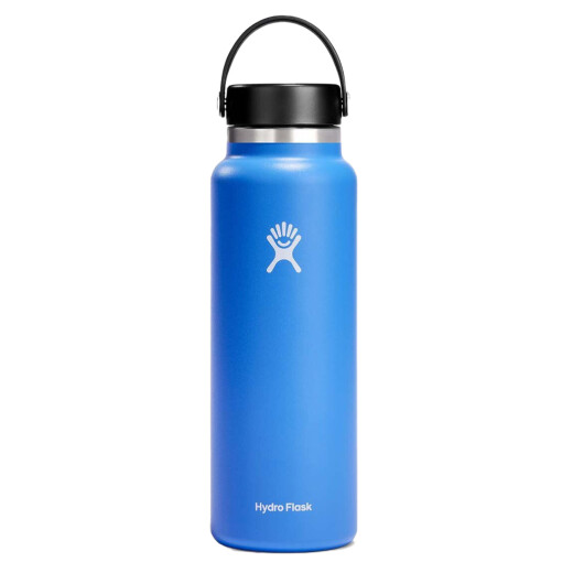 Botella Hydro Flask 40 OZ WIDE FLEX CAP CASCADE - Celeste Botella Hydro Flask 40 OZ WIDE FLEX CAP CASCADE - Celeste