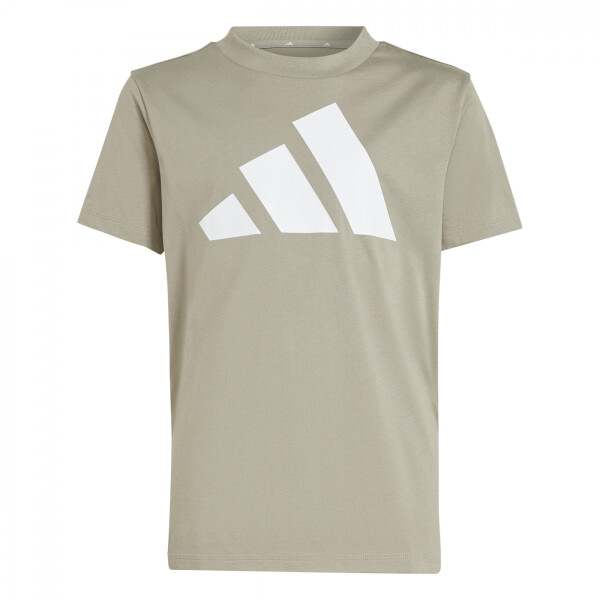 Remera Adidas J BL TEE 160 de Niños - JE1387 Beige-blanco