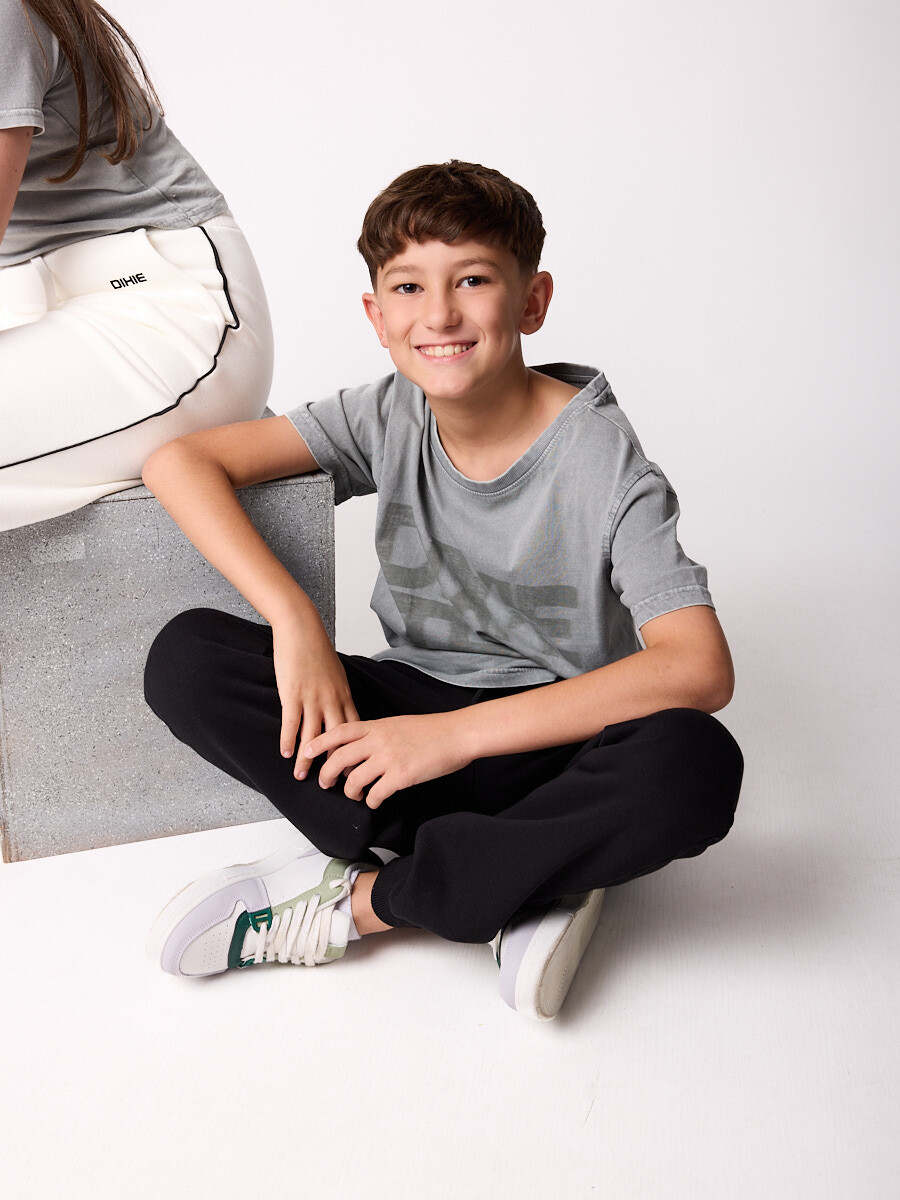 T-SHIRT JAWNI TEEN DIXIE Gris