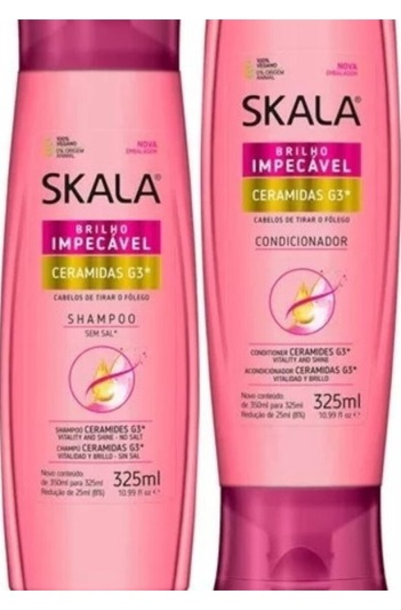KIT SKALA SHAMPOO 325 ML + ACO 200 ML CERAMIDAS 