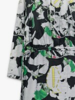 Vestido Midi Estampado Floral multicolor