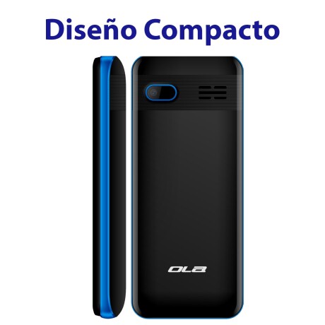 Teléfono celular Ola Ok Lite X36 con cámara y linterna Azul