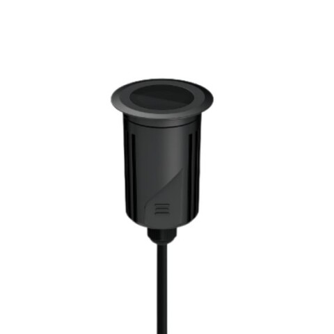 SPOT DE EMBUTIR DE PISO NEGRO ANTIDESLUMBRANTE S. GROUND 6,5W 3000K IP67 SPOT DE EMBUTIR DE PISO NEGRO ANTIDESLUMBRANTE S. GROUND 6,5W 3000K IP67