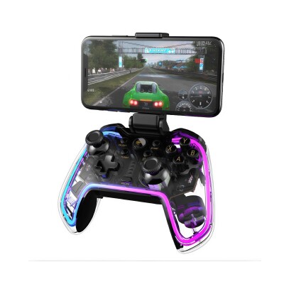 Joystick Inalambrico Havit G158BT Transparente Con soporte para celular Joystick Inalambrico Havit G158BT Transparente Con soporte para celular