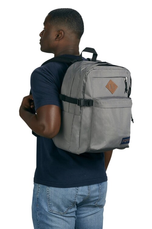 MOCHILA MAIN CAMPUS GRAPHITE GREY