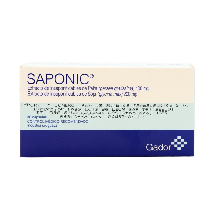 SAPONIC CJ X 30 CÁPS. única