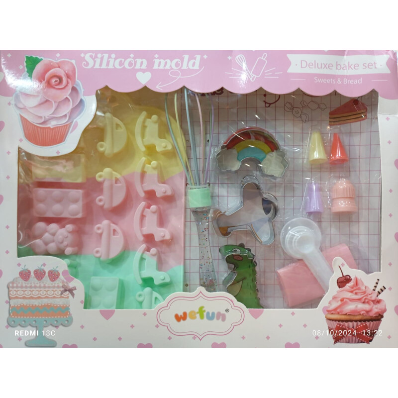 Set De Reposteria Con Molde De Silicona Set De Reposteria Con Molde De Silicona