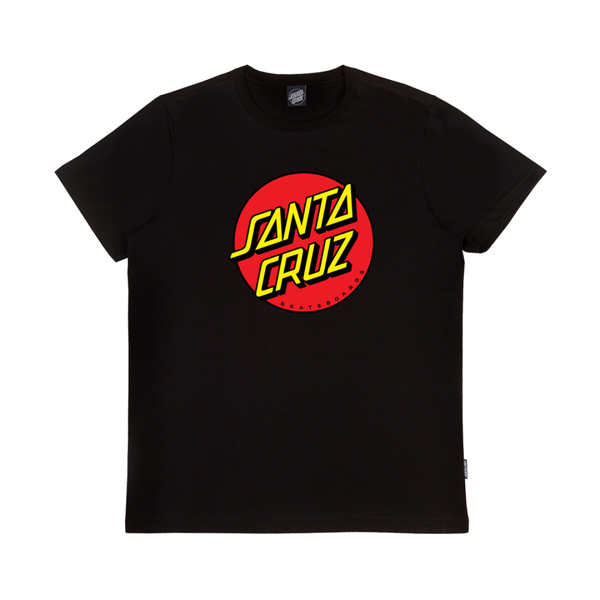 Remera MC Santa Cruz Juv Classic Dot Fr - Negro 