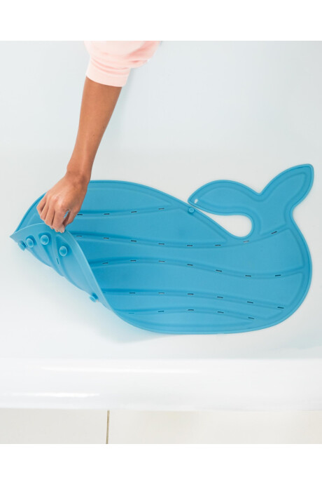 Alfombra antideslizante para baño, azul Alfombra antideslizante para baño, azul