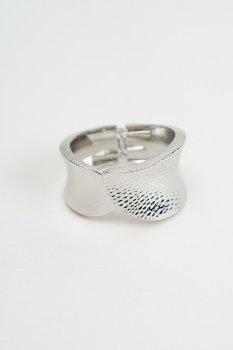 Brazalete Linen Plateado