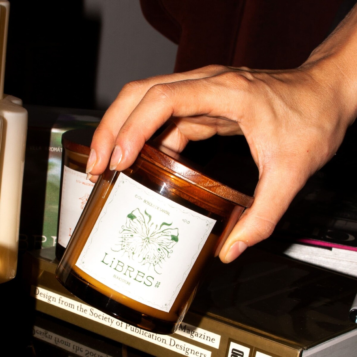 Vela aromática Bosque de Santal 350g 