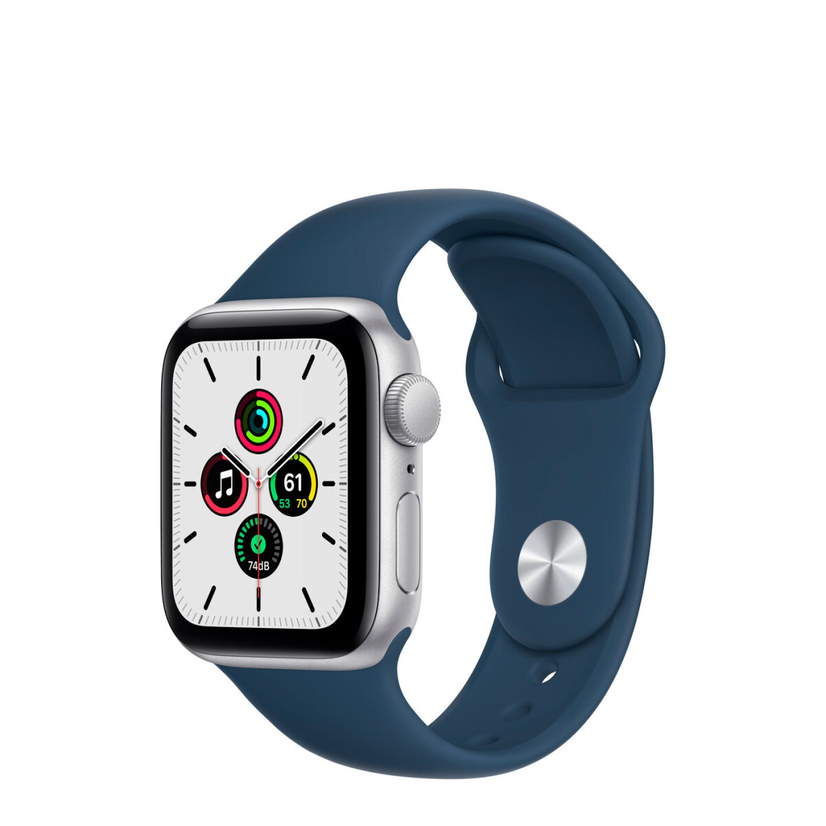 Apple Watch SE 40mm Silver Abyss Blue Sport Band 