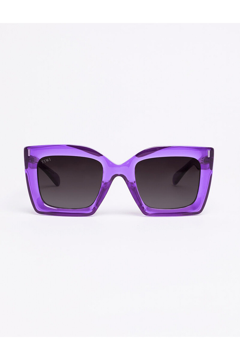 Lentes Tiwi Mali - Shiny Bicolor Purple/lilac With Burgundy Grad 