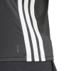 Remera Adidas Train Essentials 3 Rayas Negro