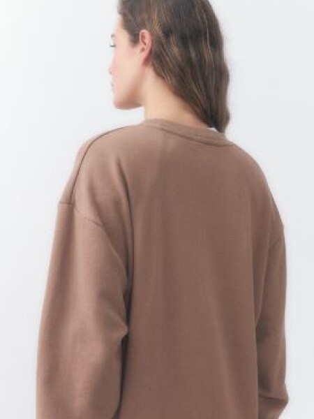BUZO ROXY 61009 PALMERAS MARRON