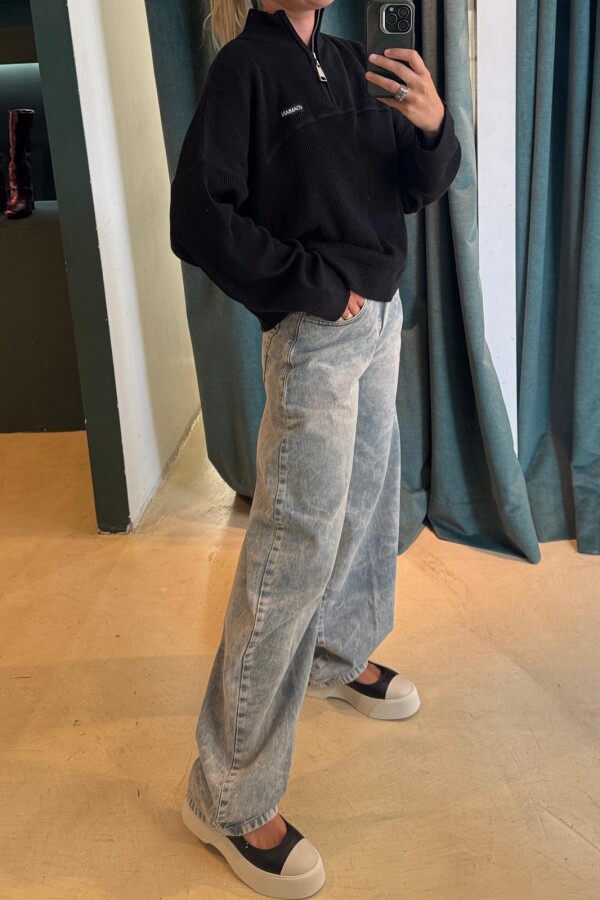 Sweater Label Unit Negro