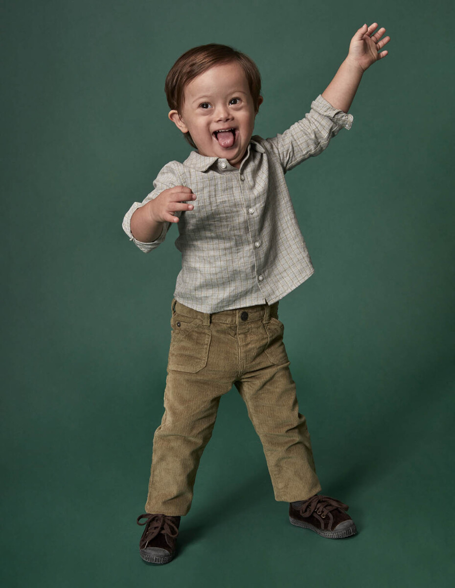 Pantalon Bolsillos Plastron - Verde Viejo 