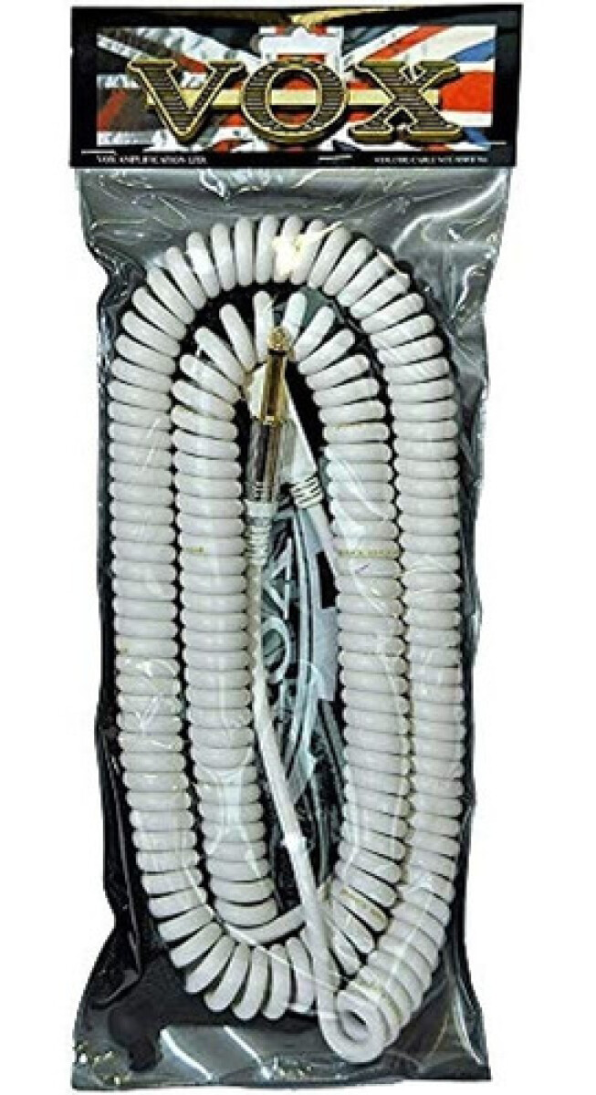 VCC-90 9M Cable 9 mts en espiral WH White 