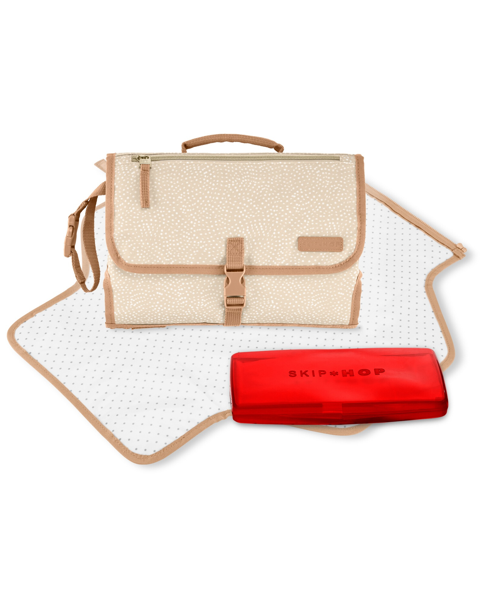 Cambiador portátil Pronto Signature, beige Cambiador portátil Pronto Signature, beige