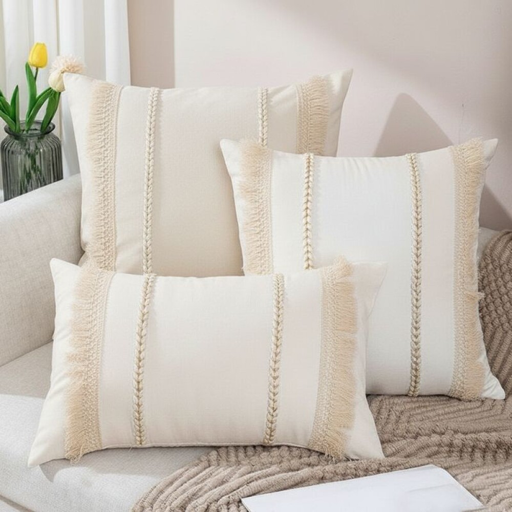 Almohadón trenzas - 45x45cm - Beige Almohadón trenzas - 45x45cm - Beige
