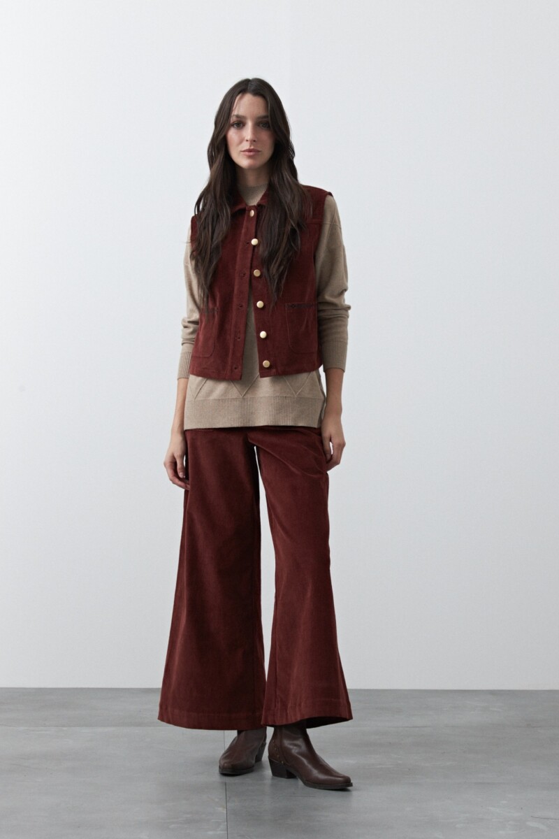 CHALECO BANNACK Ladrillo