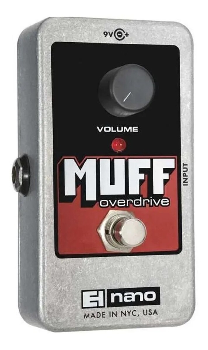 Pedal Distorsión Electro Harmonix Nano Muff Fuzz Overdrive 