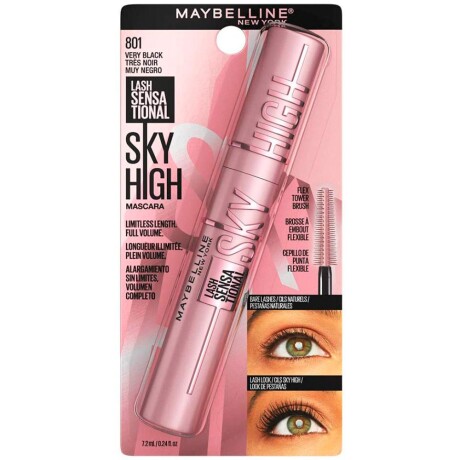 Máscara de Pestañas Maybelline Sky High Washable Very Black Máscara de Pestañas Maybelline Sky High Washable Very Black