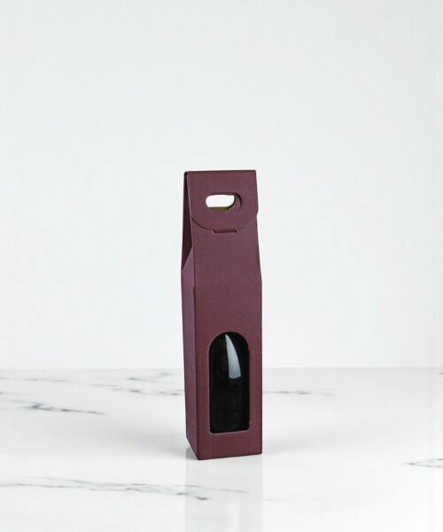 Caja c/ventana 1 botella 9x9x38,5 - 37713 - SKIN VINACCIA Caja c/ventana 1 botella 9x9x38,5 - 37713 - SKIN VINACCIA