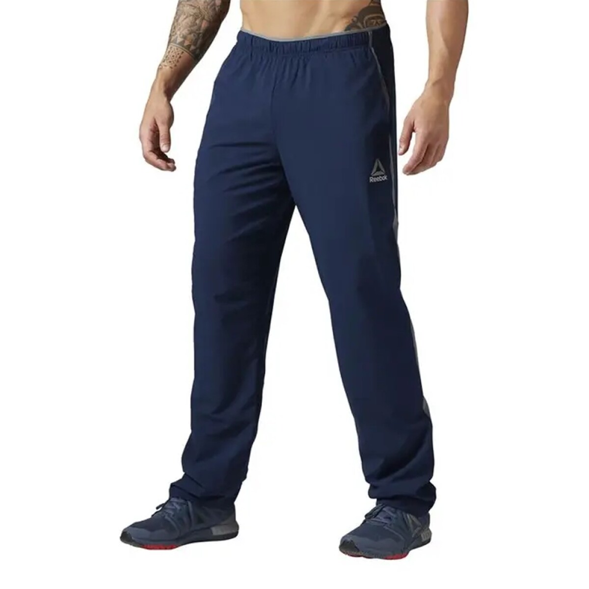 Pantalón Deportivo para Hombre Reebok Wor Woven Pant Fitness - Azul Marino 