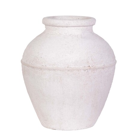 JARRÓN GENTONG CERAMICA NATURAL-BEIGE 33.171.092, CREMA