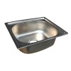 Pileta cocina simple acero inox. 45x39x17 cm Pileta Cocina Simple Acero Inox. 45x39x17 Cm