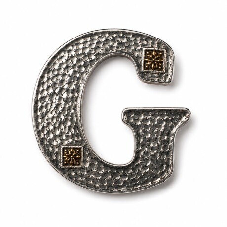 Letras Plata y Oro G
