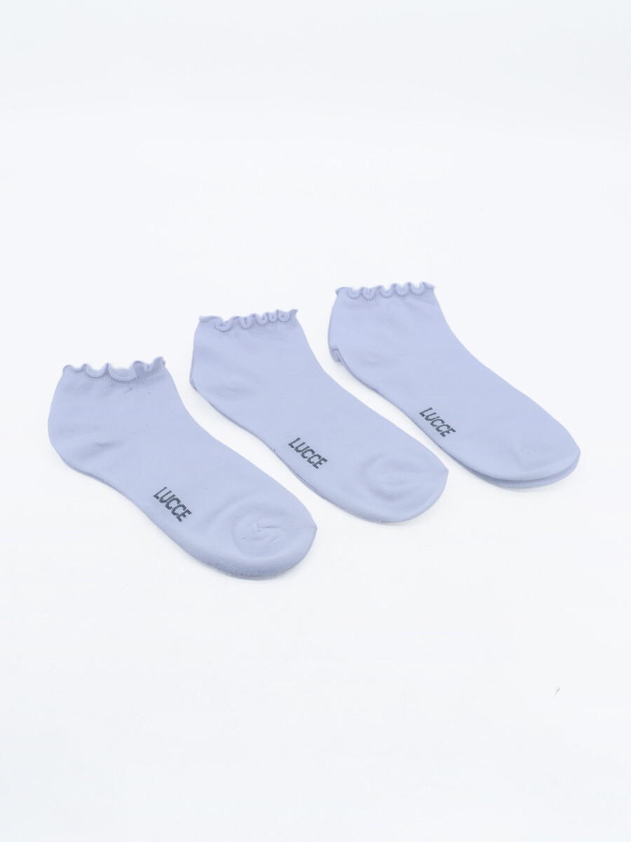 MEDIAS PACK X 3 - NEGRO 