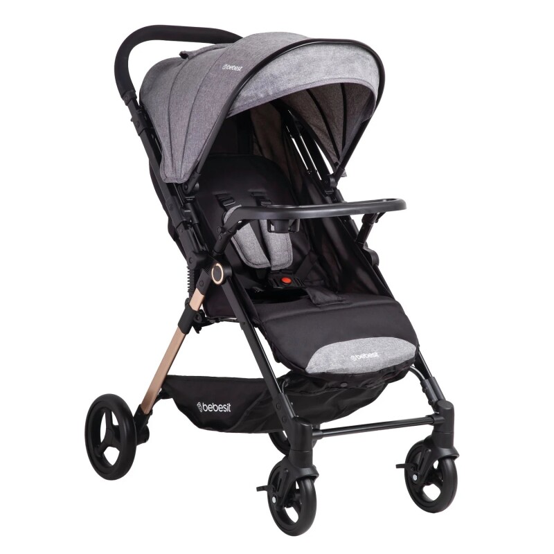 Coche CITY, Manillar Reversible, plegado sencillo y compacto, GRIS Coche CITY, Manillar Reversible, plegado sencillo y compacto, GRIS