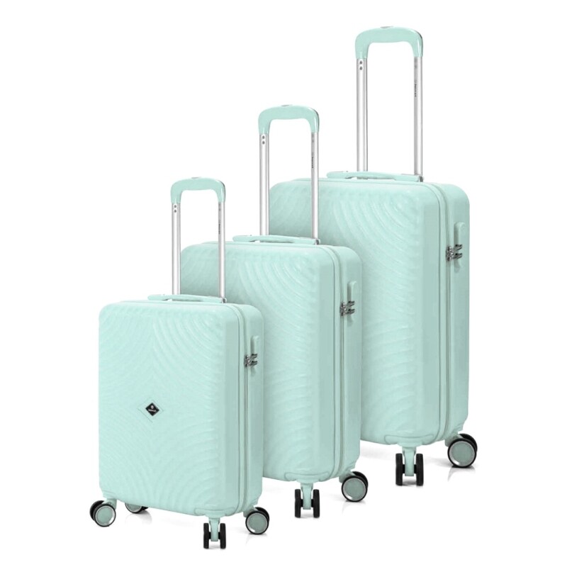 Valija Benzi 4 Ruedas Verde S Extensible TROLLEY INDIVIDUAL ABS 4 RUEDAS BZ5687V-50