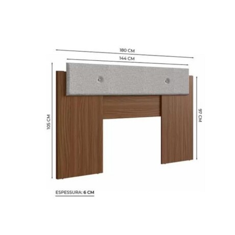 CABECERA HERVAL EXTENSIBLE PH1740 NOGAL CABECERA HERVAL EXTENSIBLE PH1740 NOGAL