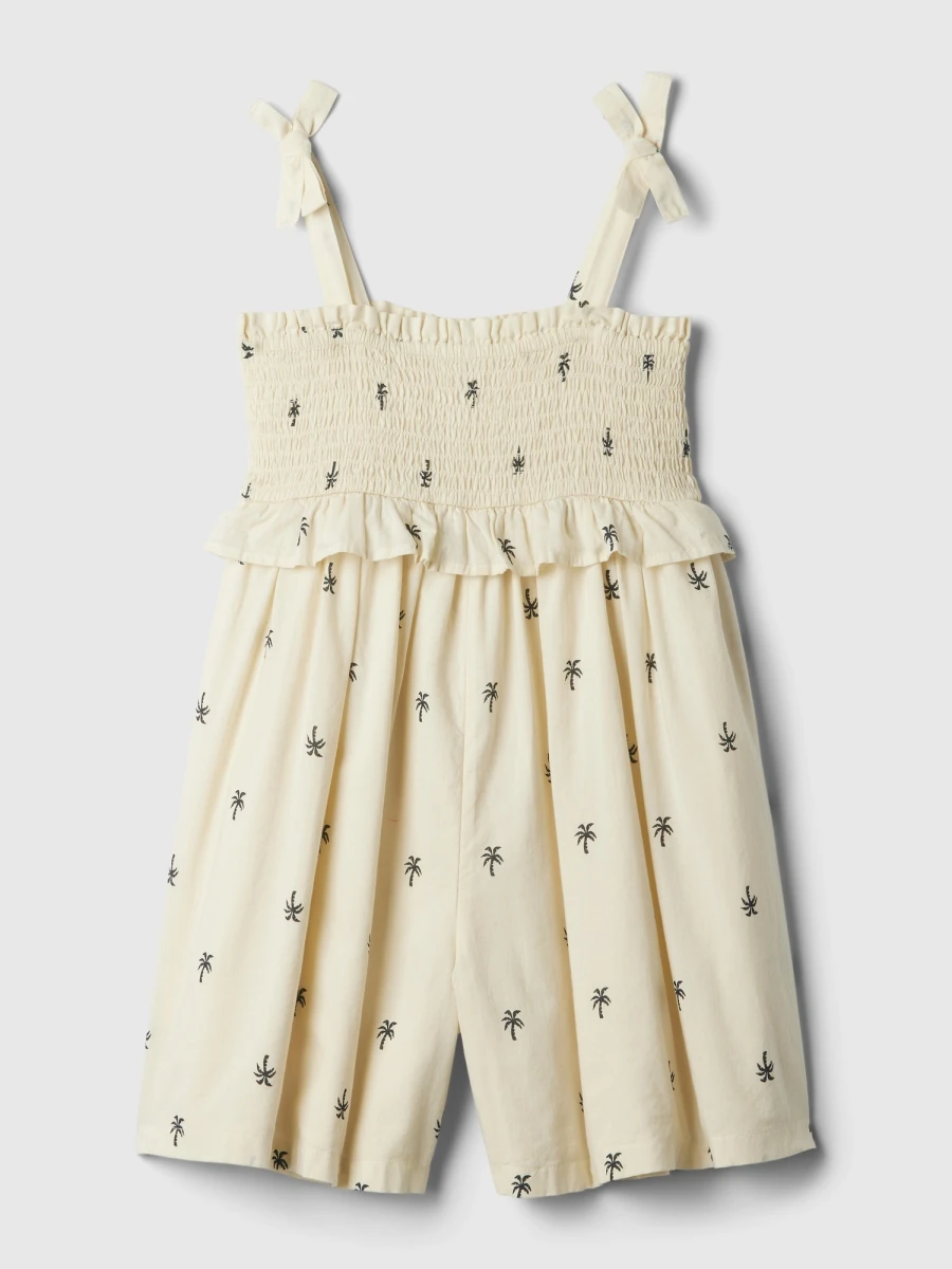 Vestido Punto Smock Toddler Niña - Chino 