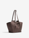 Shopper Cartera Shopper Curva - Marron Chocolate