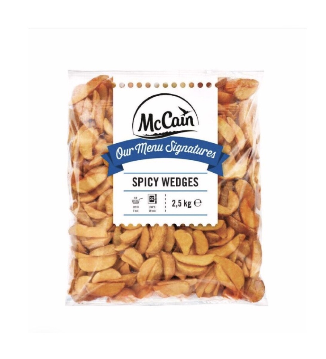 PAPA RUSTICA PICANTE 2,5KG (WEDGES) 