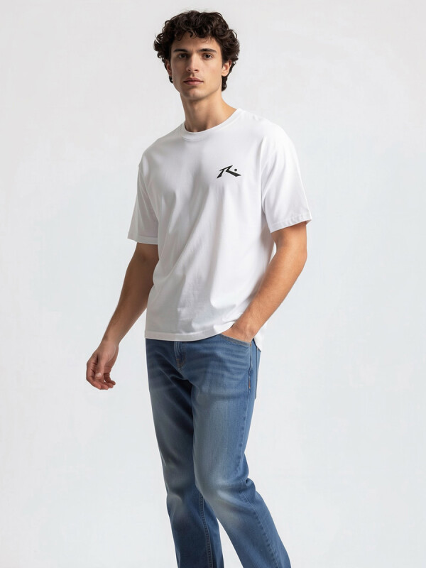 T-SHIRT GALIS RUSTY Blanco