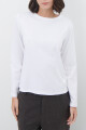 REMERA COTTON M/L BLANCO