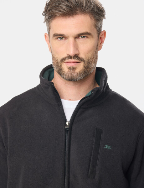 CAMPERA POLAR DE ABRIGO Negro
