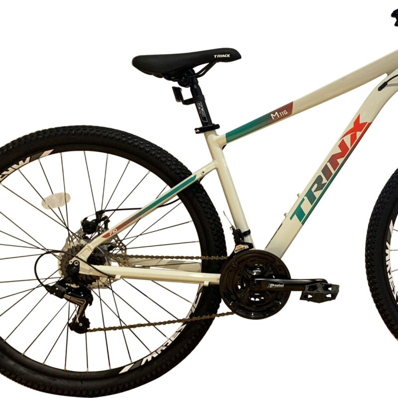 Bicicleta Trinx M116 Pro Talle 19 Blanco/Rojo/Verde Bicicleta Trinx M116 Pro Talle 19 Blanco/Rojo/Verde