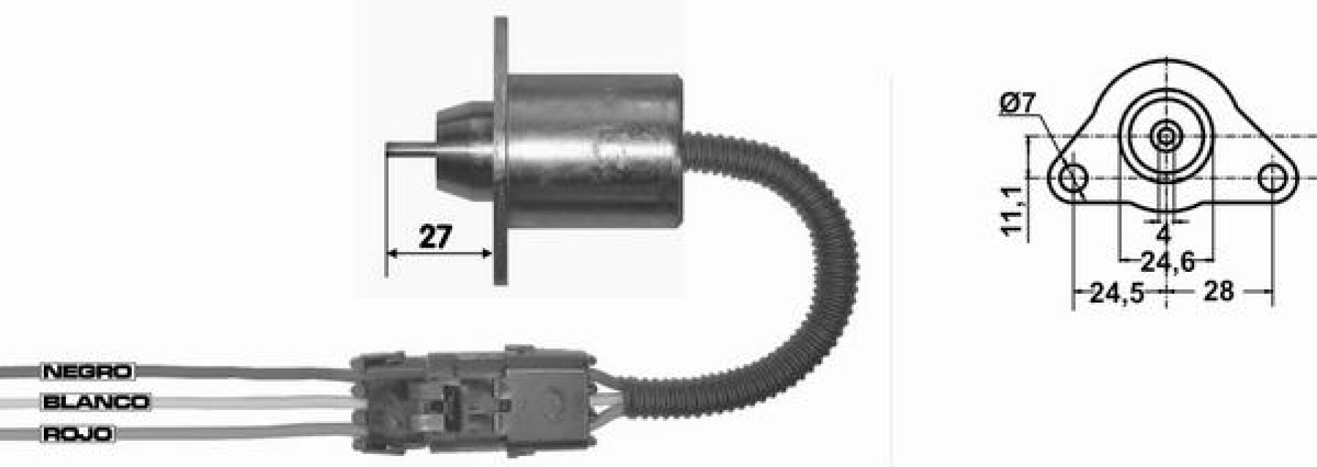 AUTOMATICO DE ARRANQUE - SOLENOIDE PARE BOB CAT =YK169.12V LC 