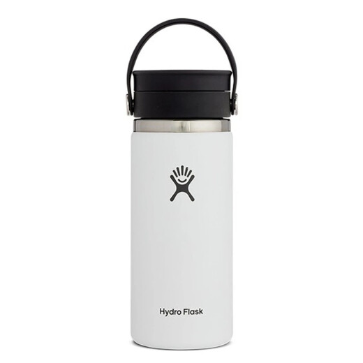 Taza Hydro Flask 16 Oz (0.47 L) Wide Mouth Flex Sip Lid Blanco Taza Hydro Flask 16 Oz (0.47 L) Wide Mouth Flex Sip Lid Blanco