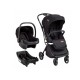 COCHE BEBESIT TRAVEL SYSTEM SWIFT 360 PREMIUM NEGRO