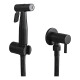 Monocomando Ducha Higiénica Para Bidet Negro Mate Monocomando Ducha Higiénica Para Bidet Negro Mate
