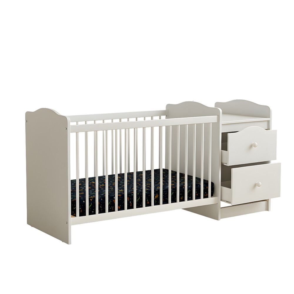 CUNA CON 2 CAJONES INFANTIL CUNA CON 2 CAJONES INFANTIL