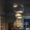 LUMINARIA DE TECHO GREY STONE Gris - Large