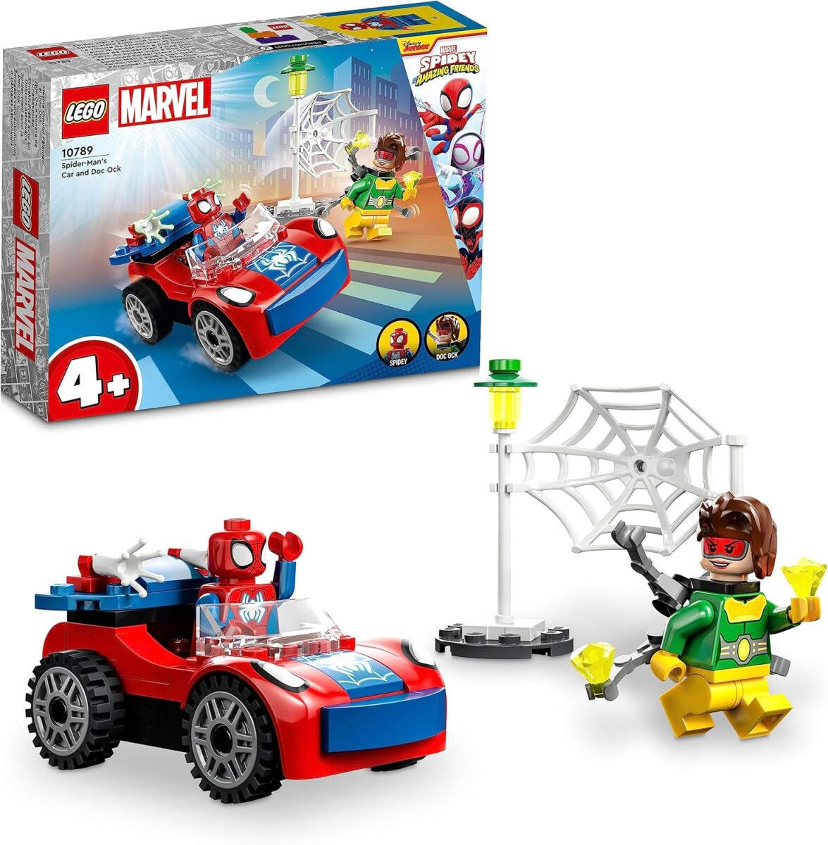 LEGO MARVEL COCHE DE SPIDER-MAN Y DOC OCK 